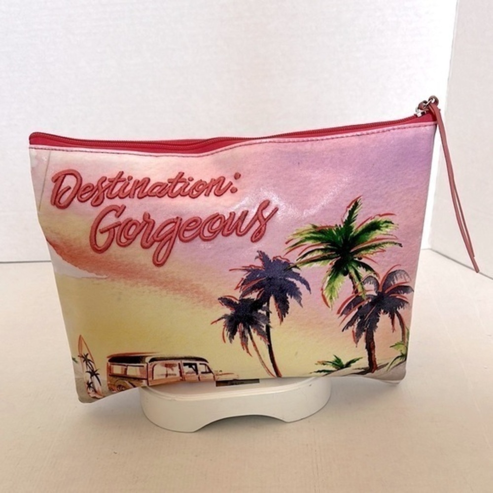 Merle Norman Destination Gorgeous Cosmetic Pouch